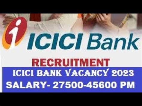 ICICI Bank Recruitment Icici Bank Career Icici Bank Jobs Icici