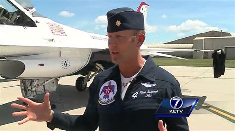 Nebraska Native Excited To Fly With Thunderbirds At Offutt Air Show