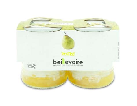 Yaourt Aux Fruits Poire Beillevaire X G La Belle Vie