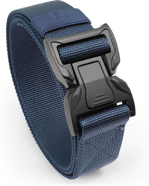 BELTROAD Nylon Tactical Mens Belts Blue Military Web Belts For Men