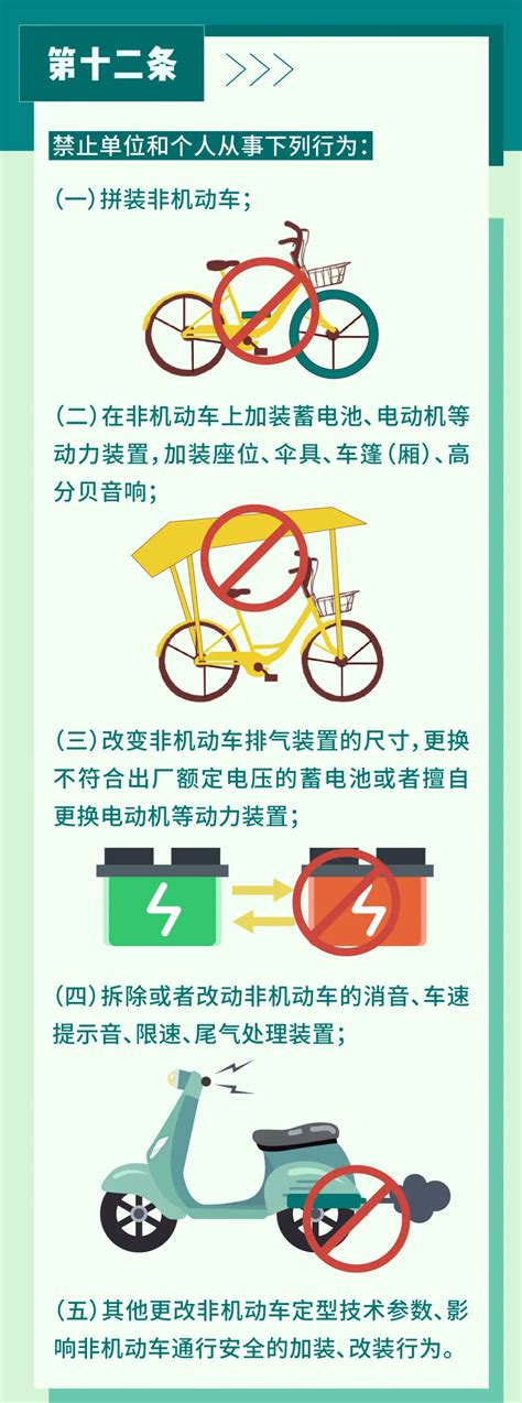 【一图看懂】骑车不得玩手机！《上海市非机动车安全管理条例》5月1日起正式实施！