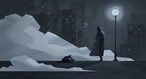 Artstation Noir Detective Rebecca Hu Noir Detective Detective