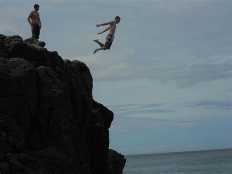 Cliff Jumping In Hawaii Cliff Jumping Hawaii Places