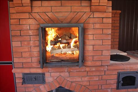 Дровяная русская печь с водяным отоплением для дома: принцип работы ...
