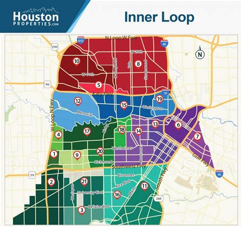 2018 Update: Houston Neighborhoods | Houston Map, Real Estate, Homes