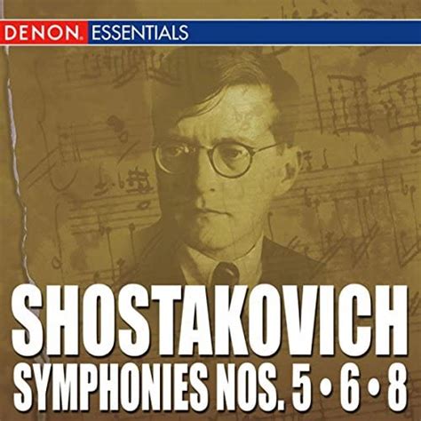 Shostakovich Symphonies Nos 5 6 8 Von Leningrad Philharmonic