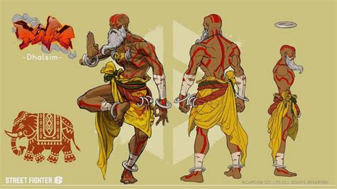 Dhalsim Concept Art Street Fighter 6 Art Gallery ストリートファイター ファイター