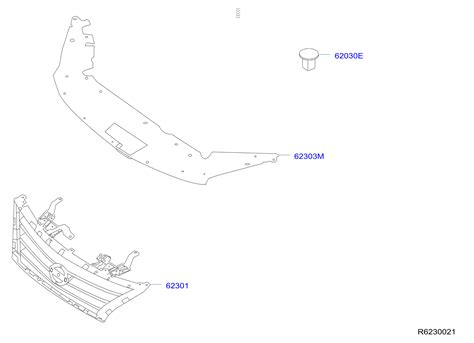 2021 Nissan Sentra Grille Front 62310 3SH0A Genuine Nissan Part