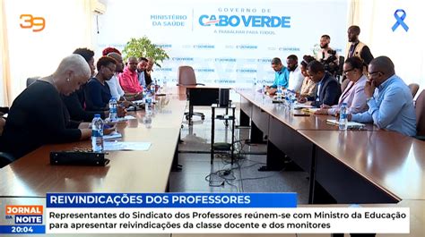 Representantes Do Sindicato Dos Professores Re Nem Se Ministro Da