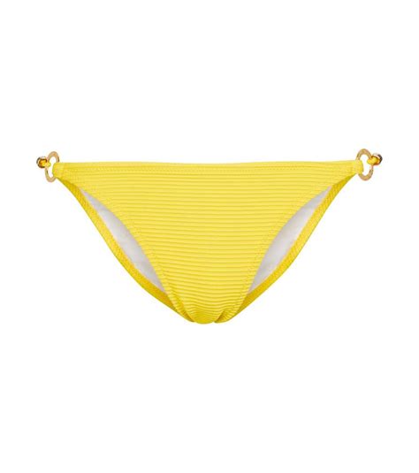 Buy Heidi Klein Cascais Bikini Bottoms Yellow At 40 Off Editorialist