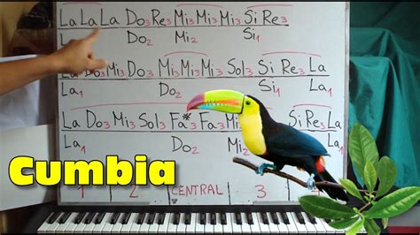 La Danza De Los Mirlos Cumbia Peruana Tutorial Piano Hd Youtube