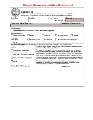 Fillable Online Tn Contract This Form Is Fillable And Can Be Emailed By