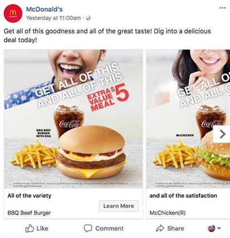 Mcdonald S Social Media Campaigns Behance