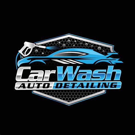 Automobile Detailing And Car Wash Logo Design 17172101 Vector Art At