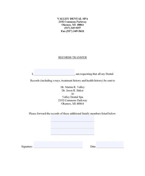 Aao Transfer Form Printable