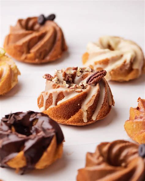 Mini Bundt Cakes 1 Easy Recipe 6 Flavors