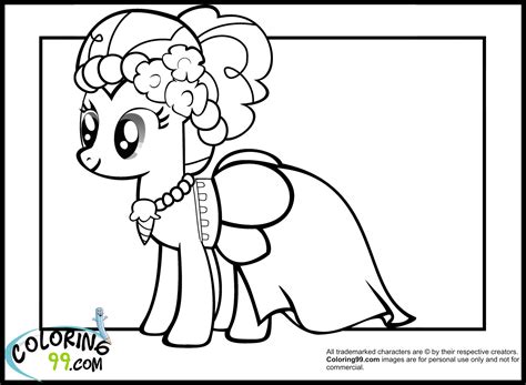 Pinkie Pie Filly Coloring Pages Coloring Pages