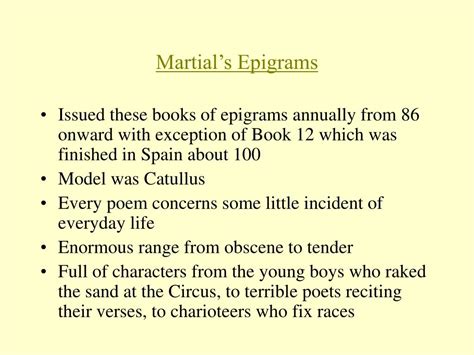 Ppt The Roman Poet Martial His Life And Times Powerpoint