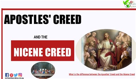 What Is The Difference Between The Apostles Creed And The Nicene Creed