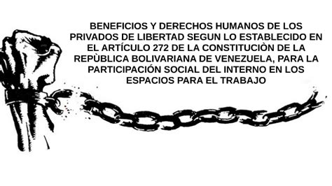 Beneficios Y Derechos Humanos De Los Privados De Libertad Se By Liza