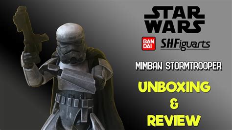 Sh Figuarts Star Wars Mimban Stormtrooper Bandai Unboxing Review