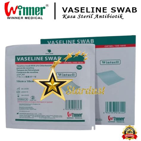 Jual Vaseline Swab Cm X Cm Kasa Steril Penutup Luka Wintuell