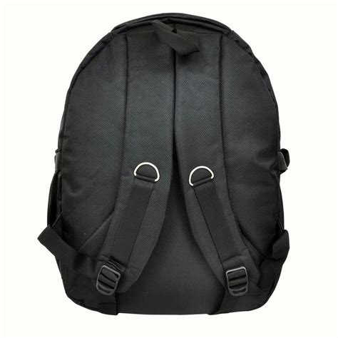 Polyester Plain Black Laptop Backpack Bag At Rs 290 In Kanpur ID