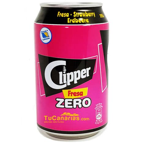 Clipper Strawberry Soda Zero 330 Cc