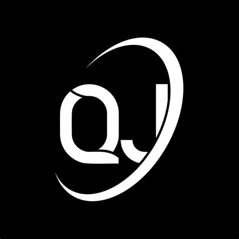 Qj Logo Q J Design White Qj Letter Qj Letter Logo Design Initial