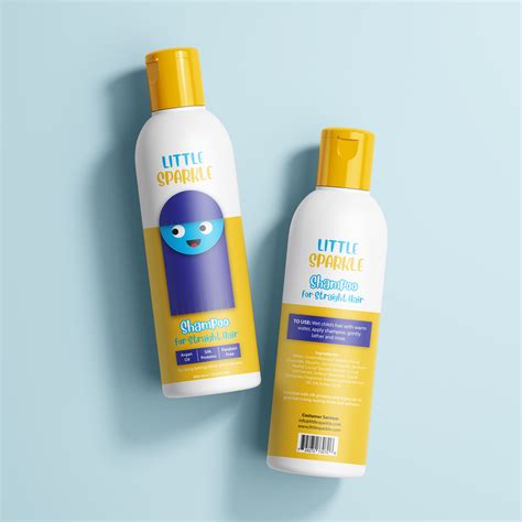 Kids Shampoo Bottle Design On Behance