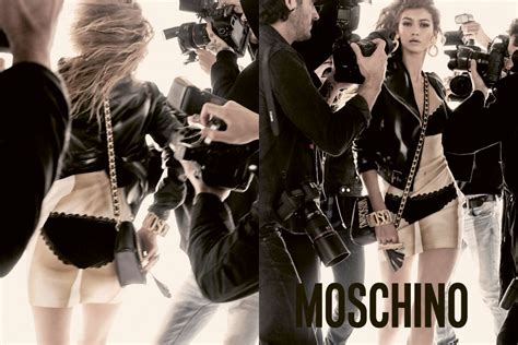 Bella And Gigi Hadid Photoshoot For Moschino Spring Summer