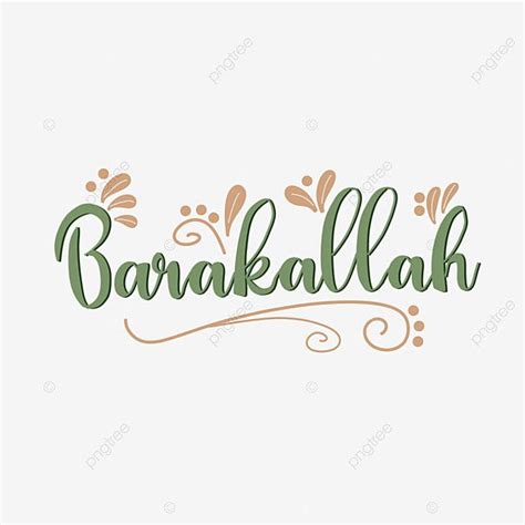 Local Lettering PNG Image, Barakallah Handwritting Local Lettering ...