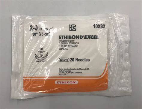 Ethicon X Ethibond Excel Polyester Suture In Gb Tech Usa