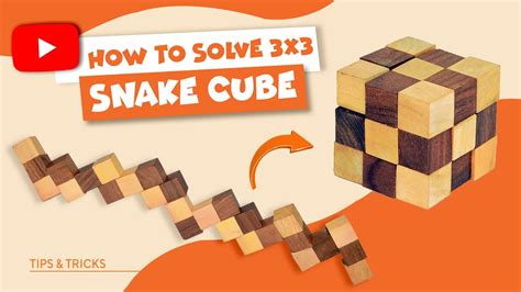 How To Solve A Snake Cube Youtube