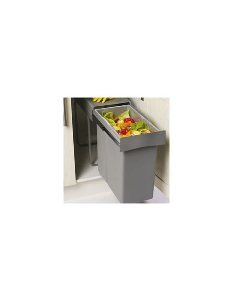 Gollinucci Single Container Kitchen Waste Bin 300mm 40l Pull Out Unit