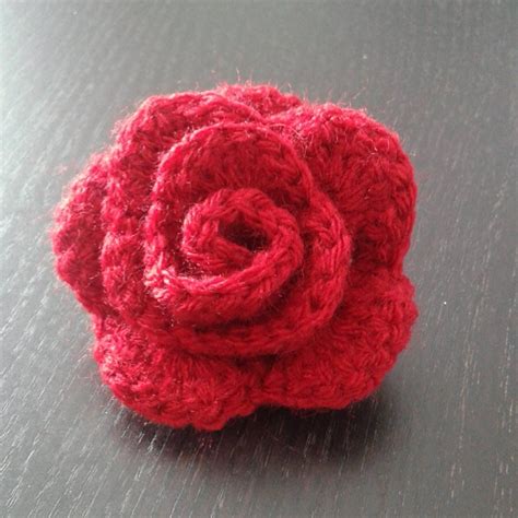 La Rose Au Crochet Rose Flower With Crochet Rosa Al Crochet Artofit