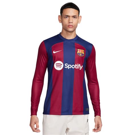 Camiseta Nike Manga Larga Fc Barcelona Primera Equipaci N