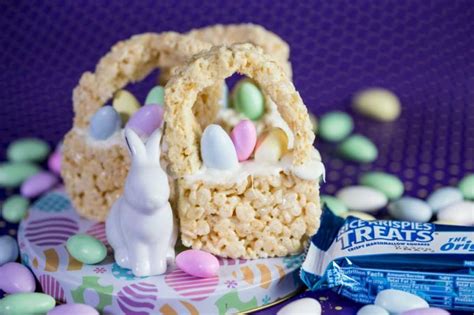 Rice Krispies Treats Easter Basket Easy Peasy Meals