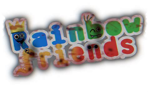 I made a rainbow friends logo to use when you are talking about the ...