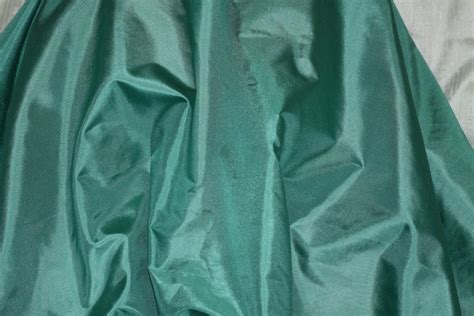 TS 7325 Seacrest Green Tissue Taffeta Silk Silks Unlimited