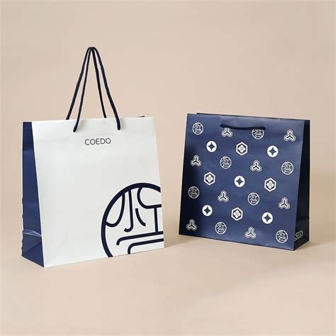 Custom Paper Bags Logo Printed Branded Paper Bags Artofit