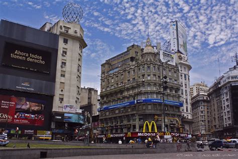 Av Corrientes De Julio Buenos Aires Argentina Flickr