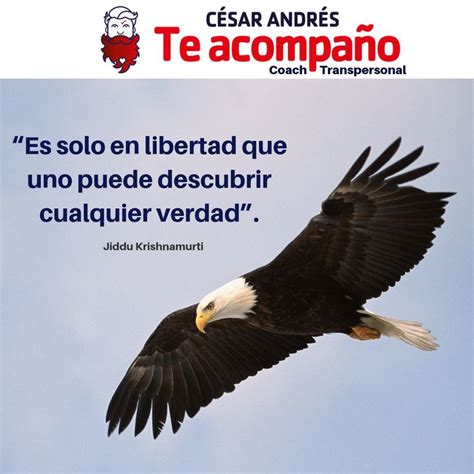 Es Solo En Libertad Que Uno Puede Descubrir Cualquier Verdad Jiddu