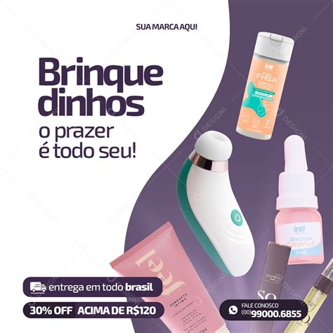 Brinquedinhos Sex Shop Social Media Psd Editável [download] Designi