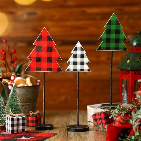 Amazon Soaoo Pcs Christmas Table Decorations Tall Standing