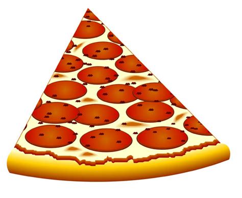 Cheese pizza pizza slice clip art - WikiClipArt