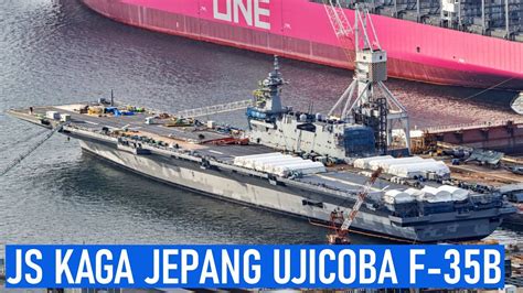 Kapal Induk Jepang Mulai Ujicoba Operasikan Jet Tempur F B Youtube