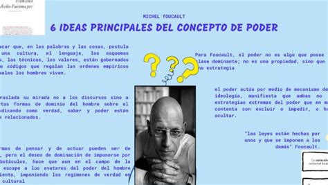 CONCEPTO DE PODER MICHEL FOUCAULT