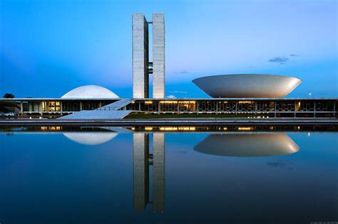 Andrew Prokos Congresso Nacional At Dusk Brasilia I For Sale Artspace