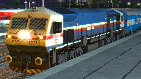 22957 Somnath SF Express Railworks 3 TS 2022 NTG GAMING YouTube